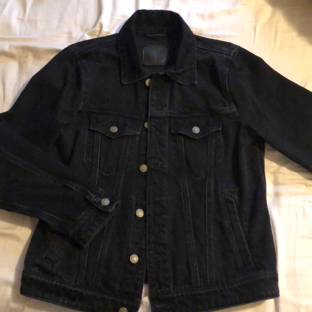 Black Denim/ Jean Trucker Jacket